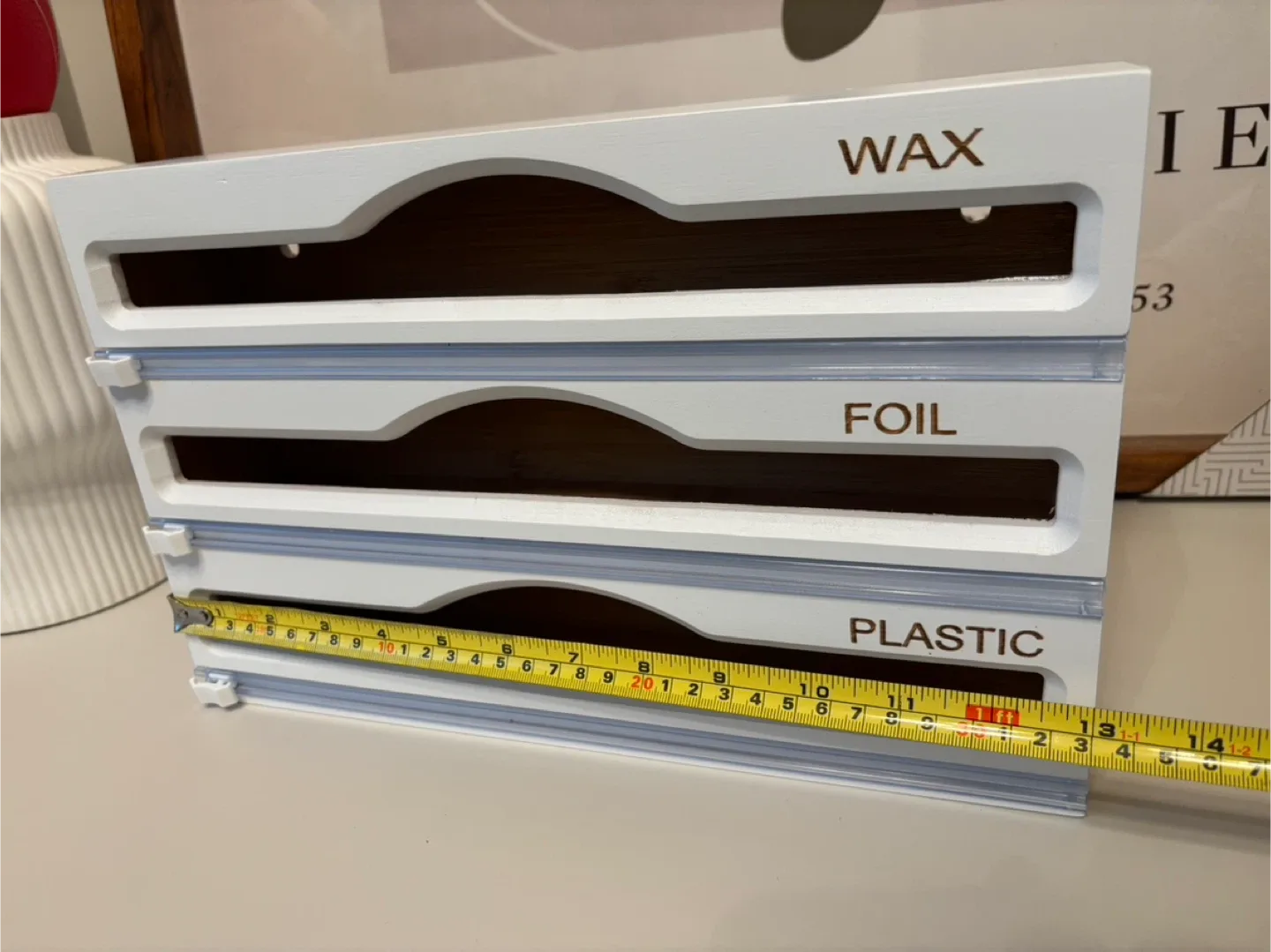 White Wrap Dispenser - Wax, Foil, Plastic image indicator(5)