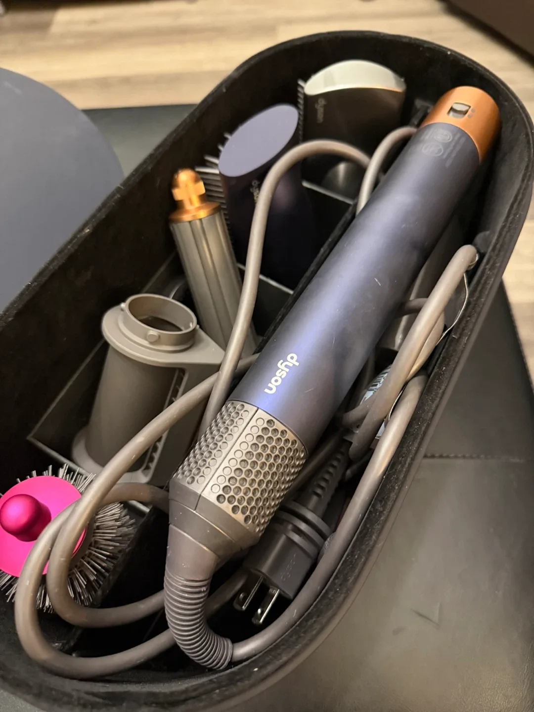 Dyson Airwrap HS01 Prussian Blue Copper with Attachments image indicator(3)