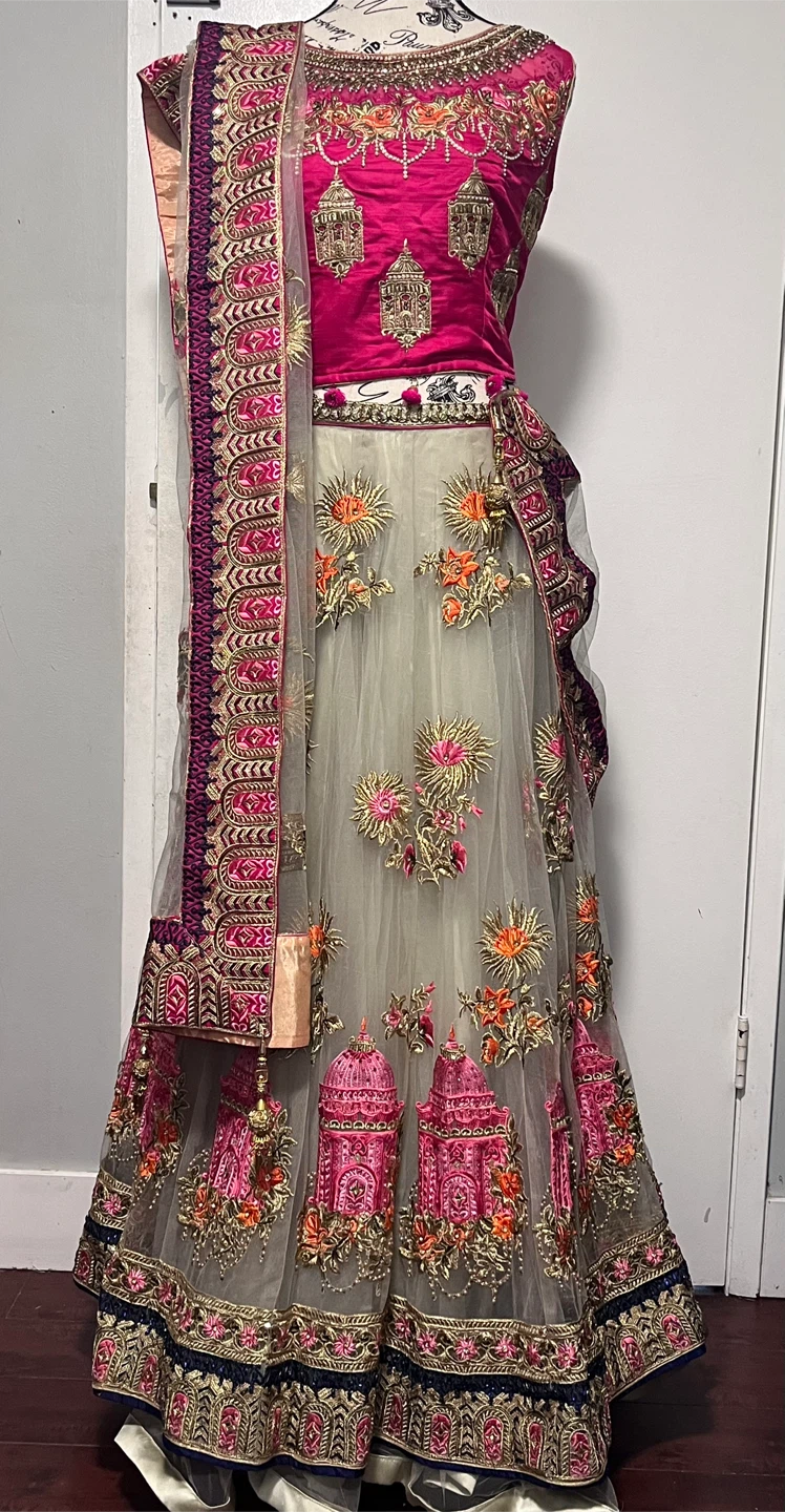 Embroidered Lehenga Choli Set - photo 3
