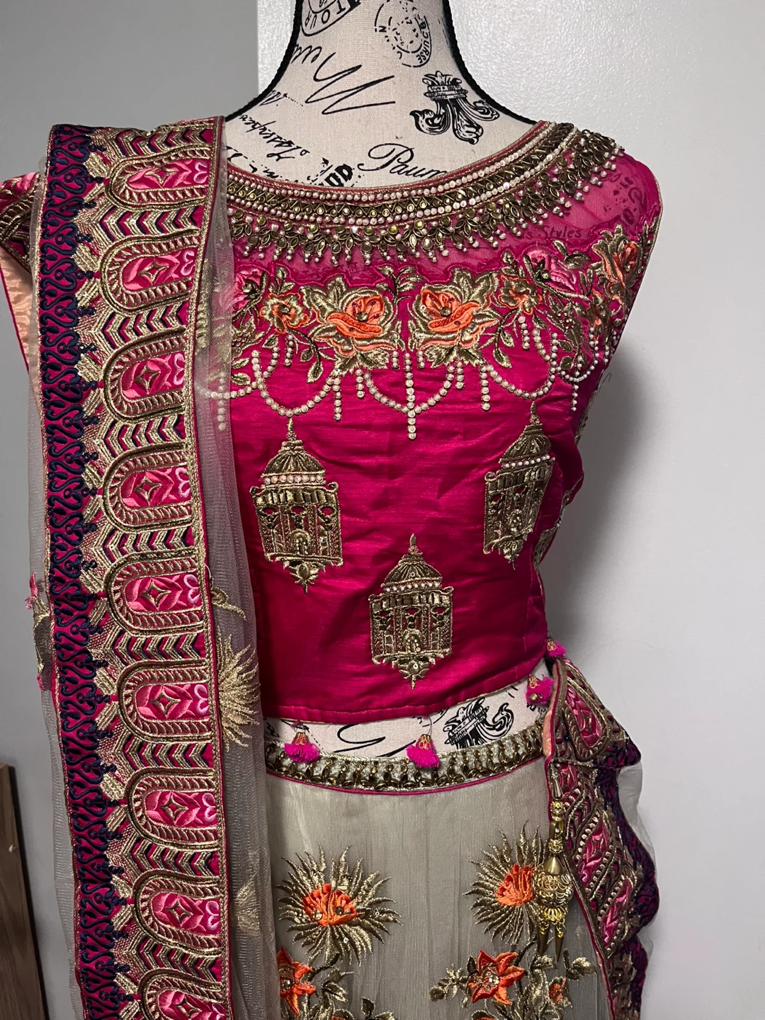 Embroidered Lehenga Choli Set - photo 4