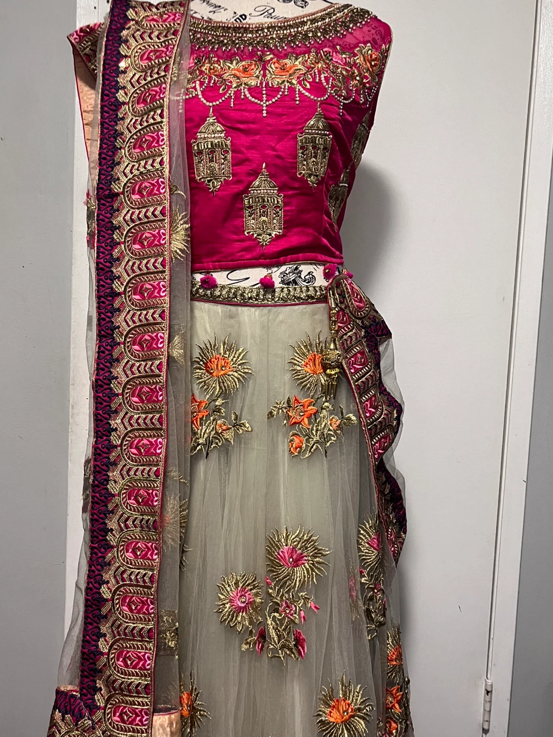Embroidered Lehenga Choli Set