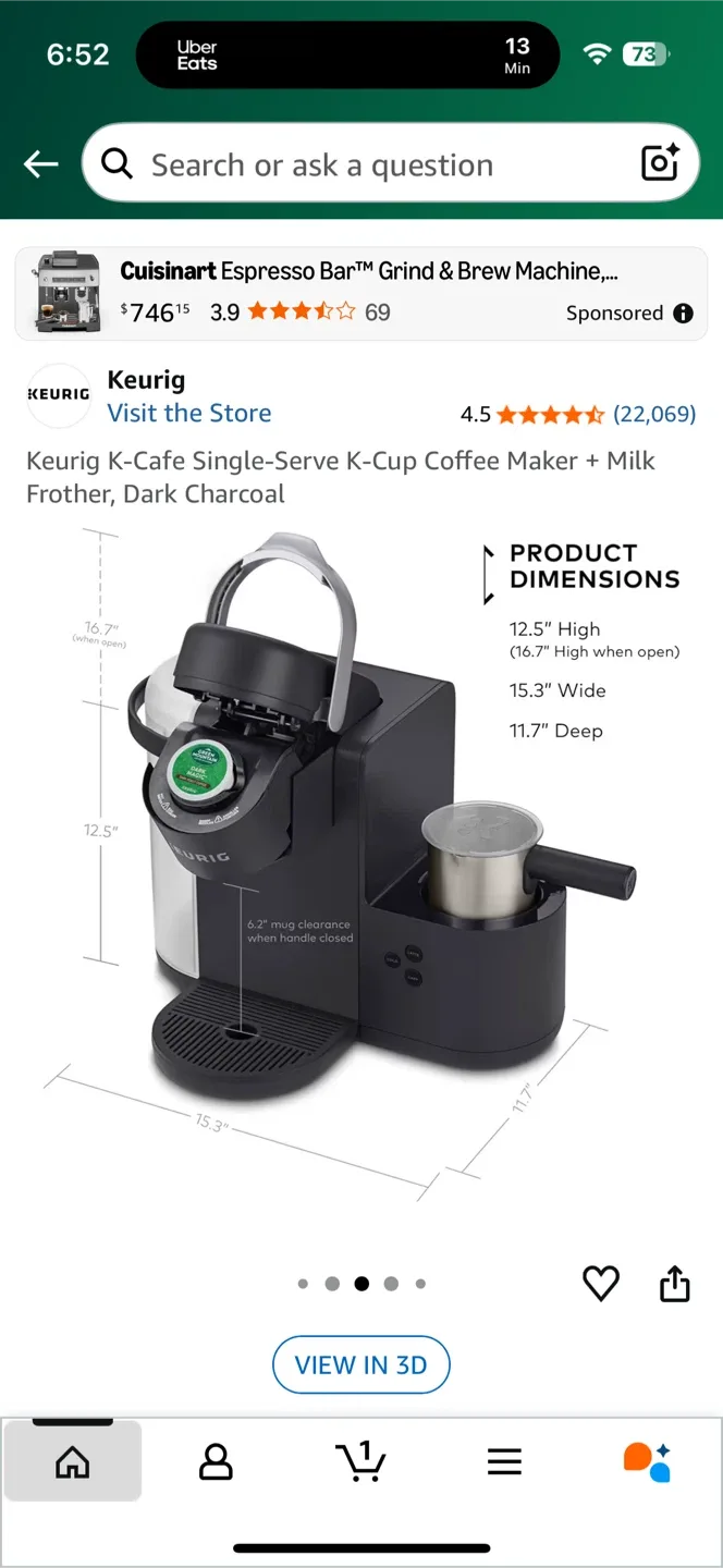Keurig K-Cafe Coffee Maker image indicator(4)