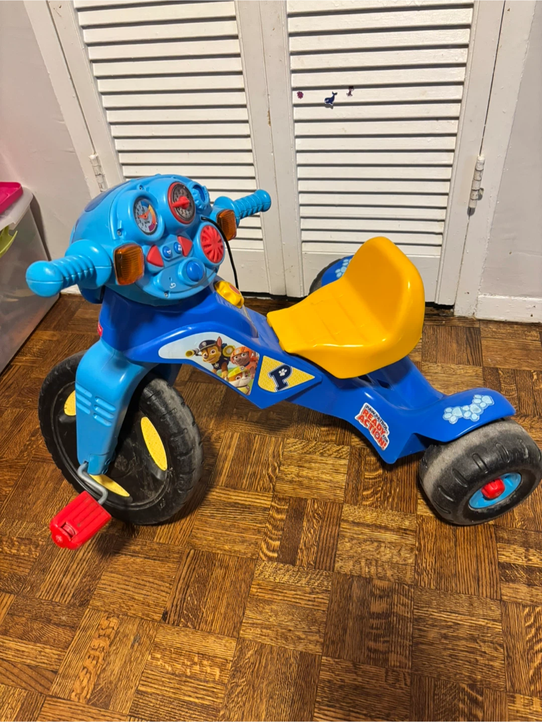 Paw Patrol Lights & Sounds Trike