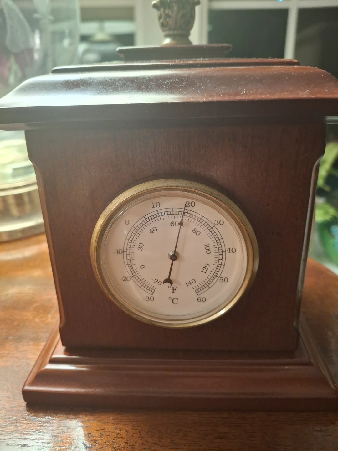 Vintage Bombay Company rotating weather station clock - photo 3