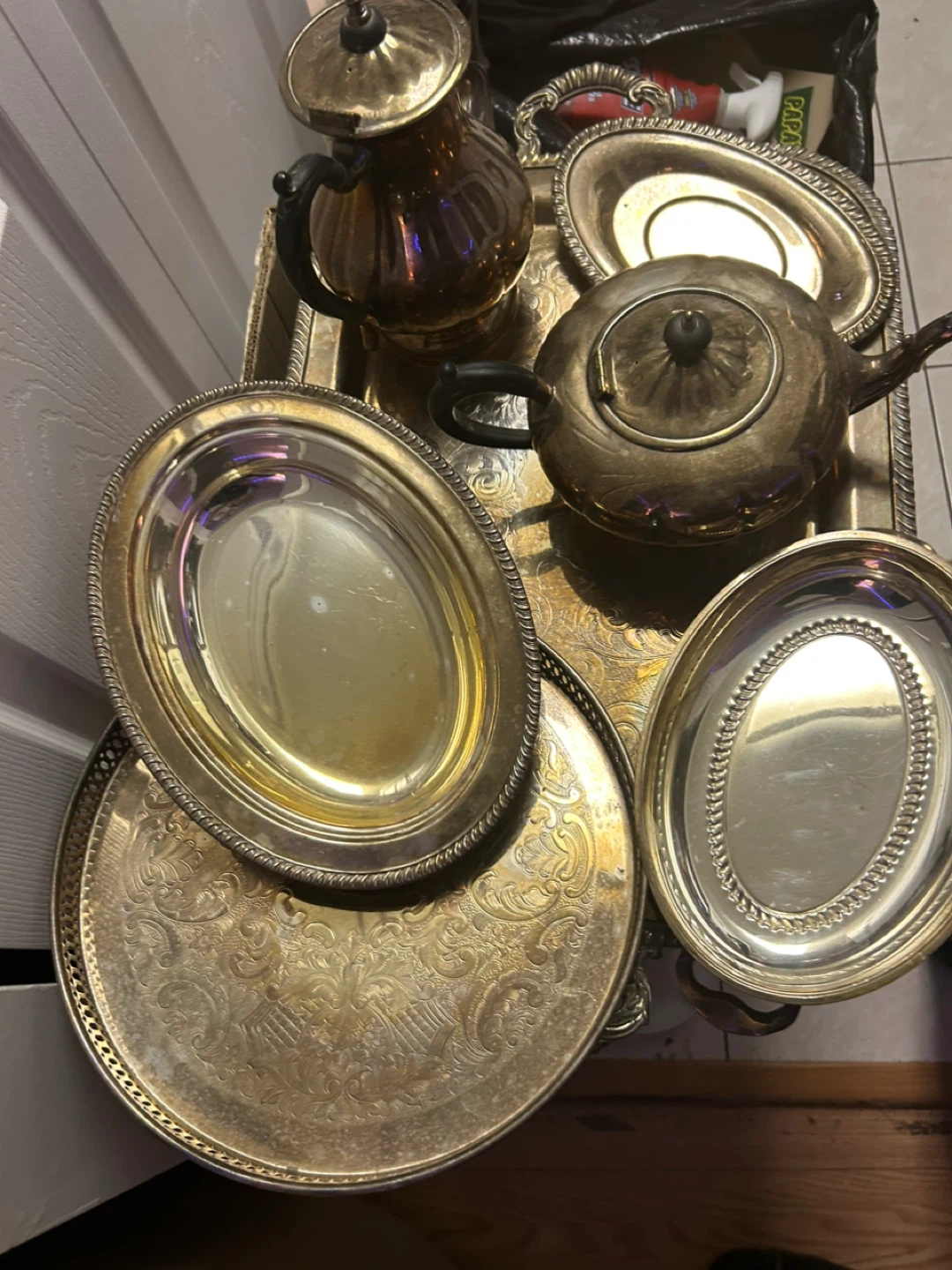 Marlboro Plate Tea Set - photo 2