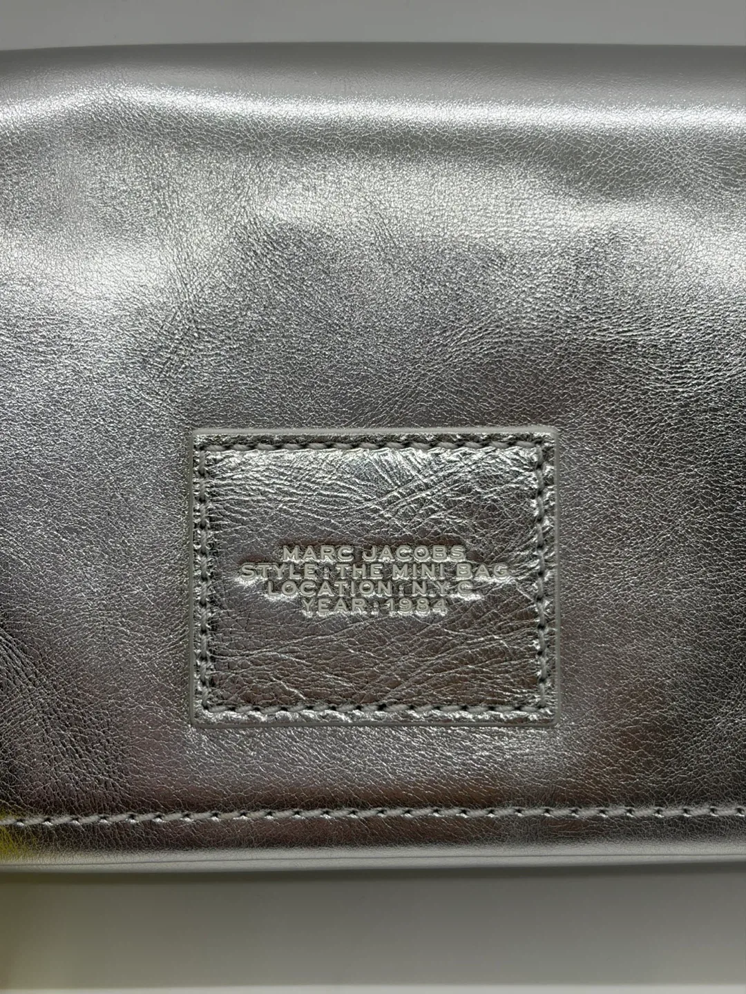 Marc Jacobs The Mini Bag - Silver image indicator(6)