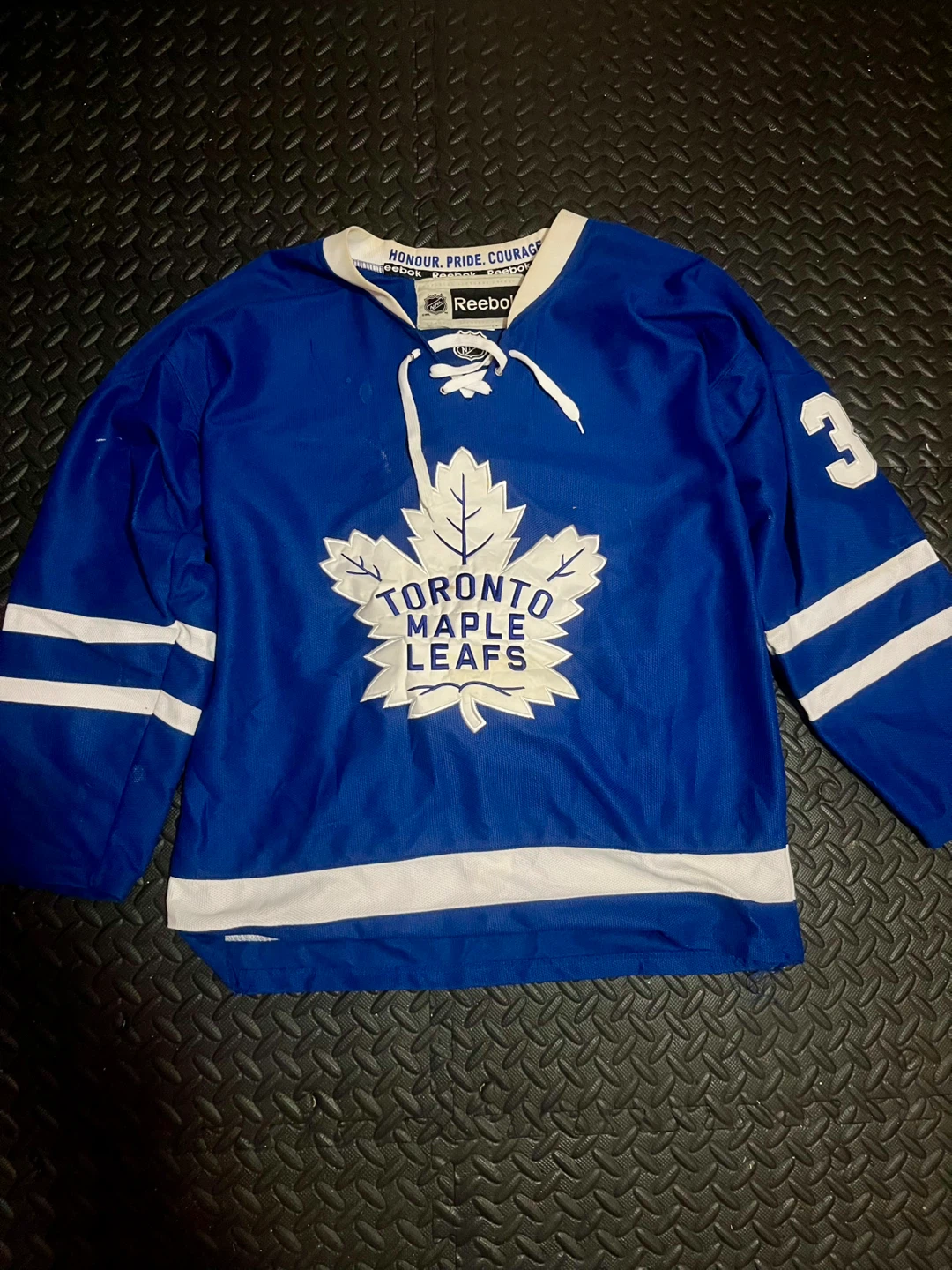 Reebok Toronto Maple Leafs Andersen #31 Hockey Jersey Size 48 - photo 2
