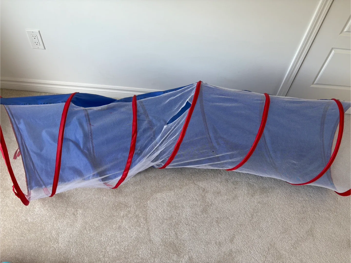 Kids Play Tunnel - Blue & Red image indicator(2)