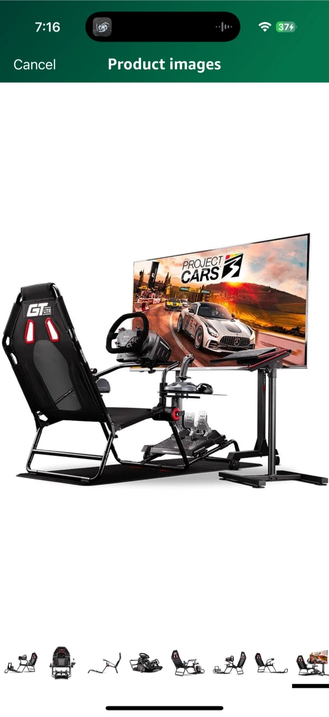 Next Level Racing GT Lite Foldable Simulator Cockpit - photo 4