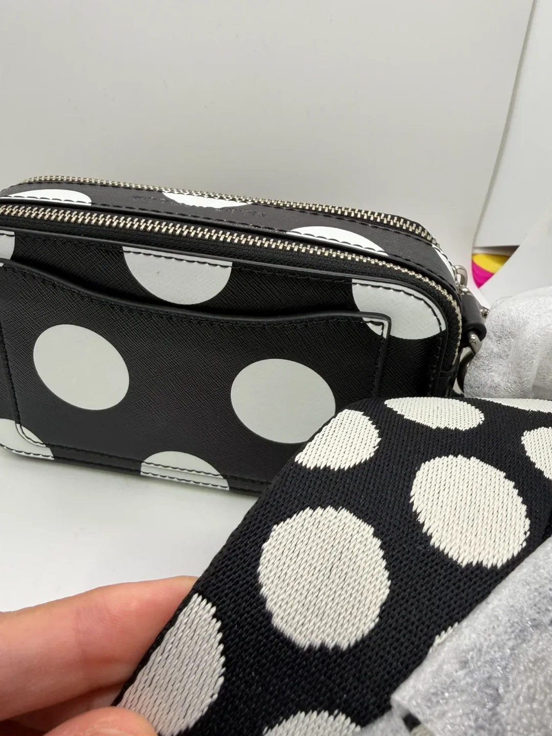 Marc Jacobs Snapshot DTM Polka Dot Camera Bag image indicator(4)