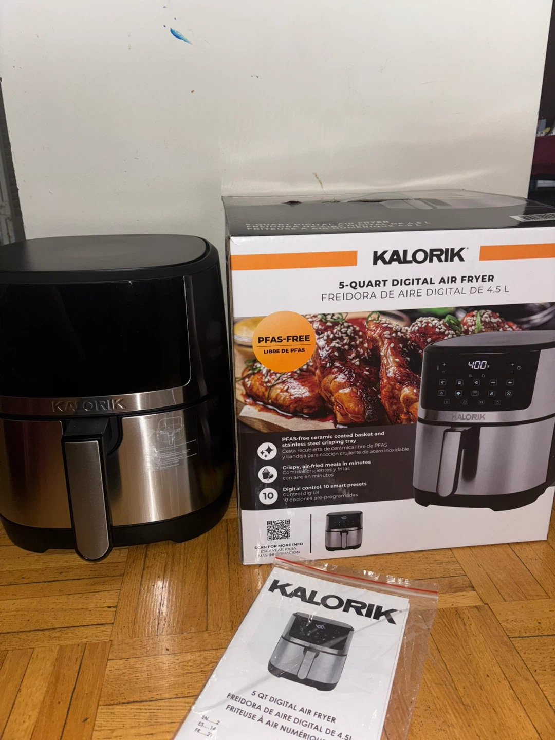 New Kalorik 5-Quart Digital Air Fryer - photo 4