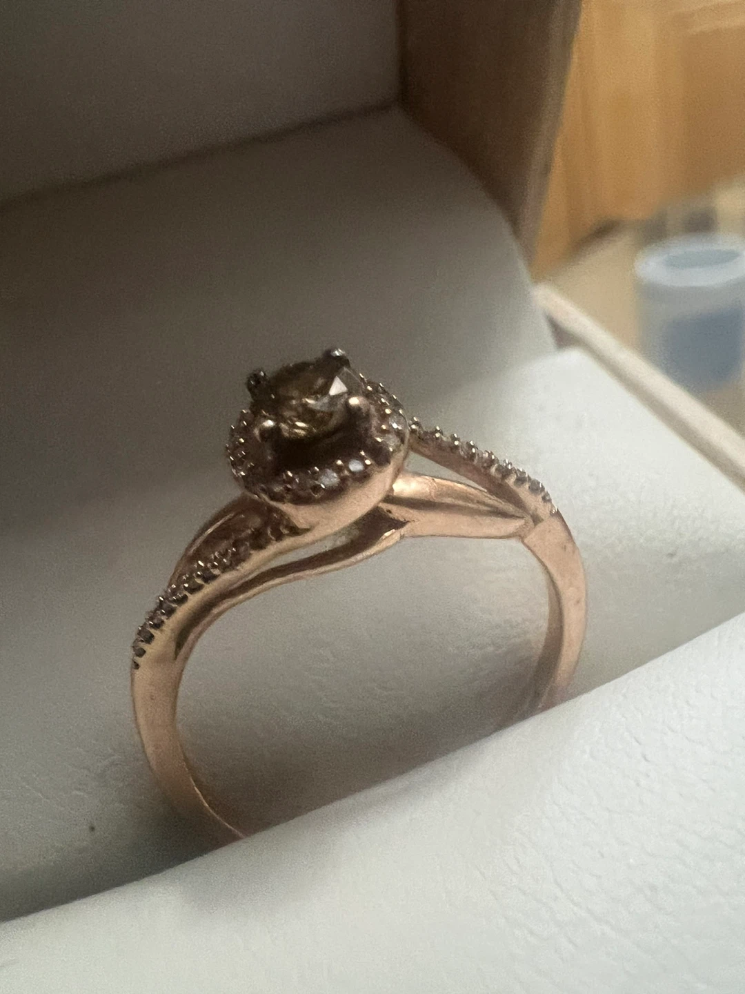 10 k diamond Ring - photo 2