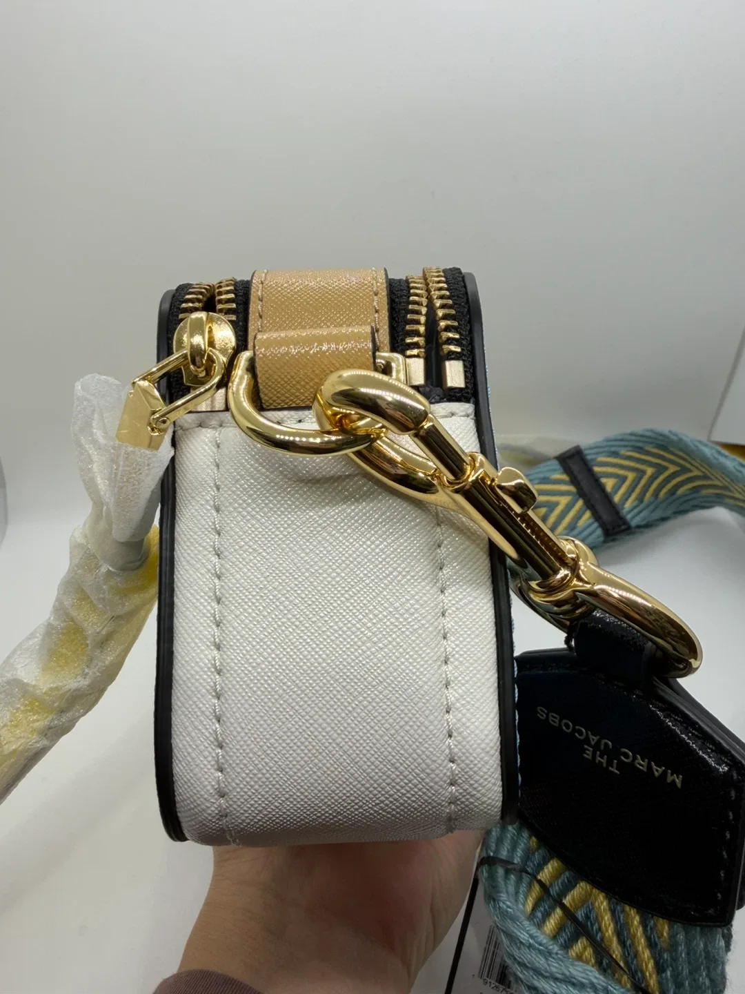 Marc Jacobs Snapshot Bag - Blue/Multi/Gold image indicator(4)