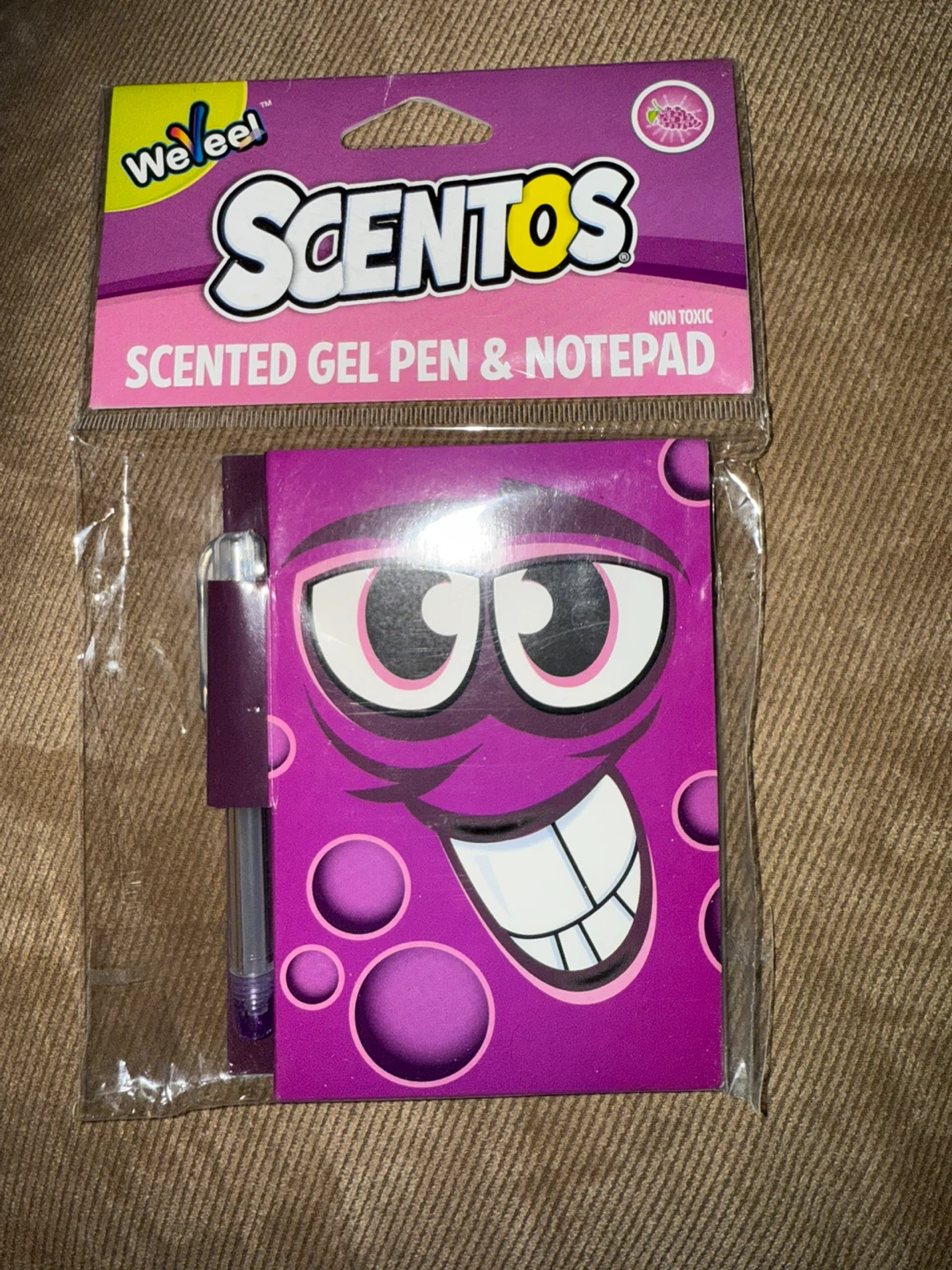 Scentos Scented Gel Pen & Notepad🥕 - New