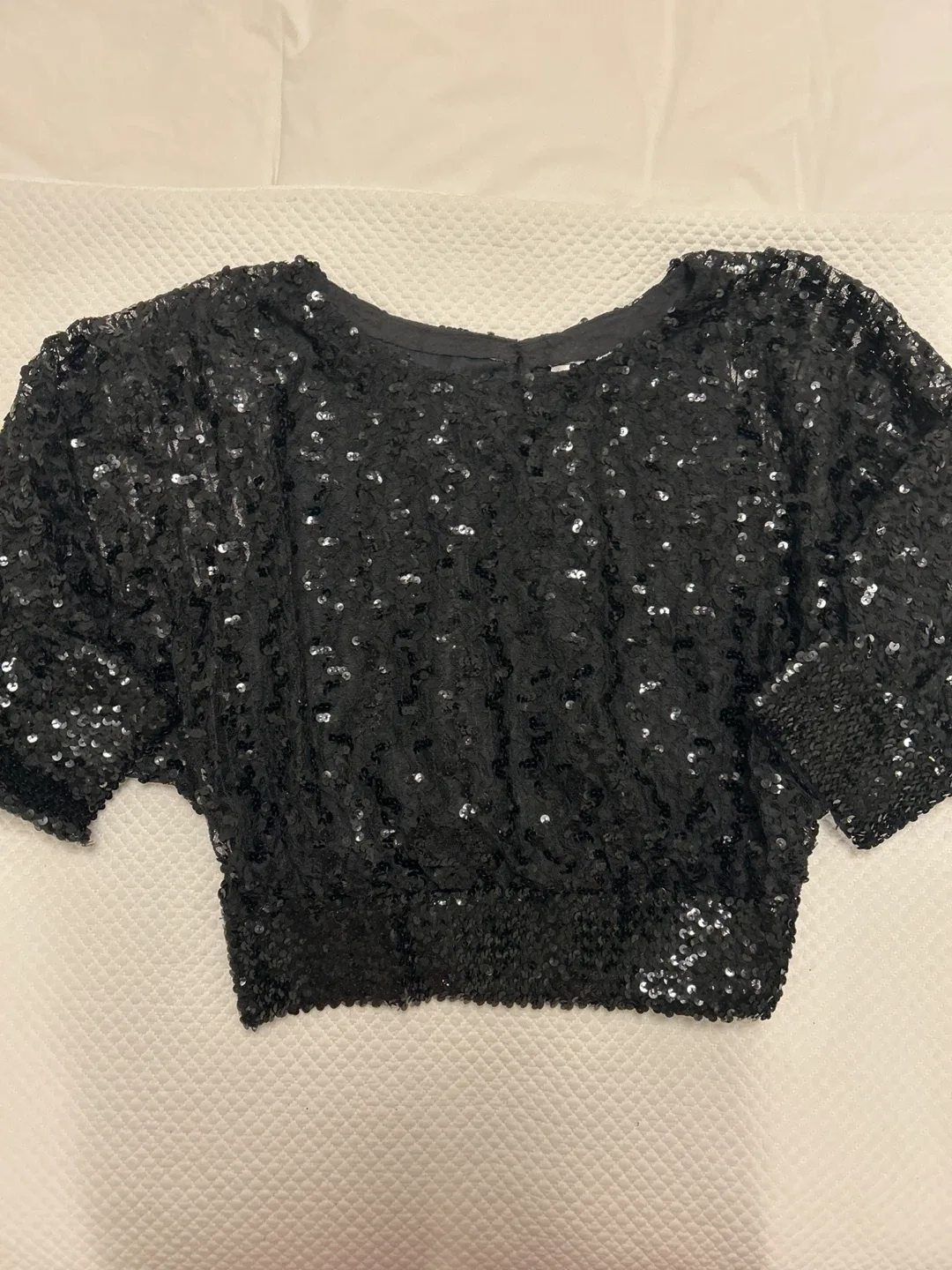 Gauguin Pour Elle Sequin Blouse - Black image indicator(2)