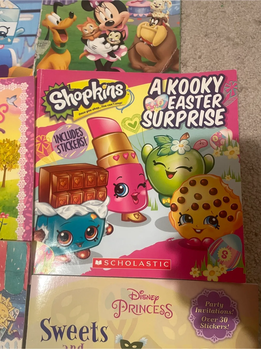 7 Kids' Books Bundle: Shimmer, Shopkins, Disney Princess & More! image indicator(3)