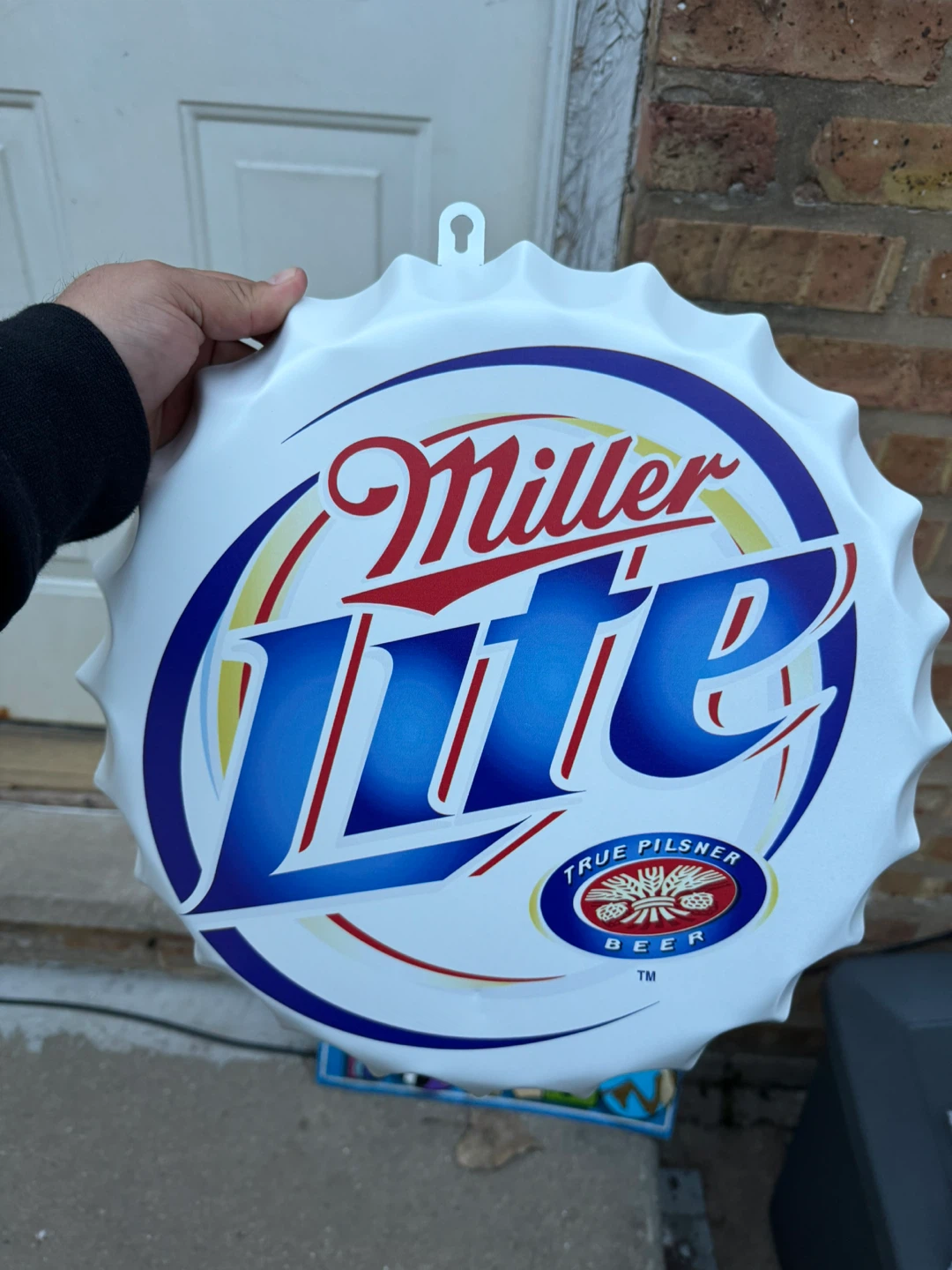 Miller Lite, White Claw, Samuel Adams Bottle Cap Signs - photo 2