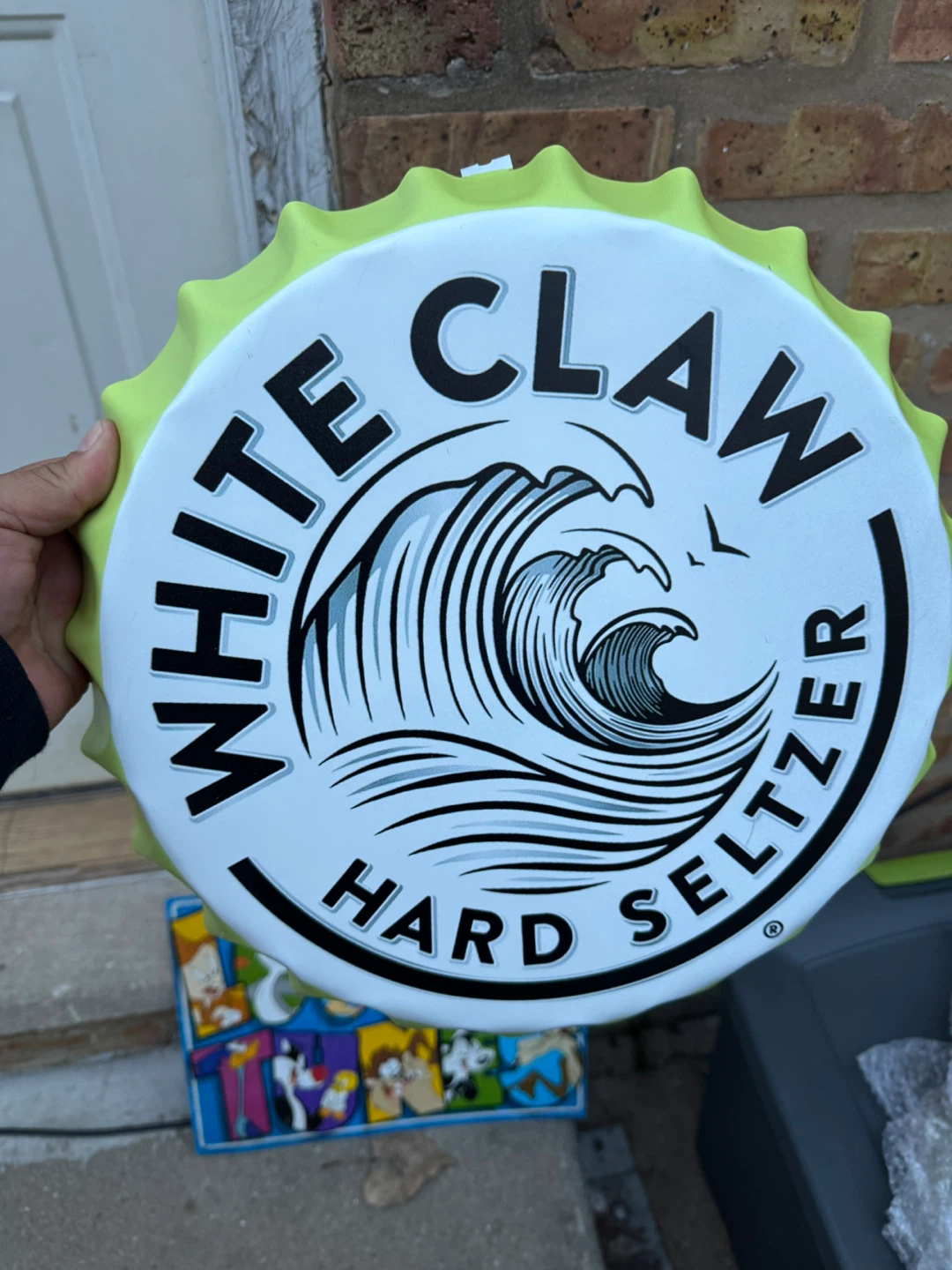Miller Lite, White Claw, Samuel Adams Bottle Cap Signs