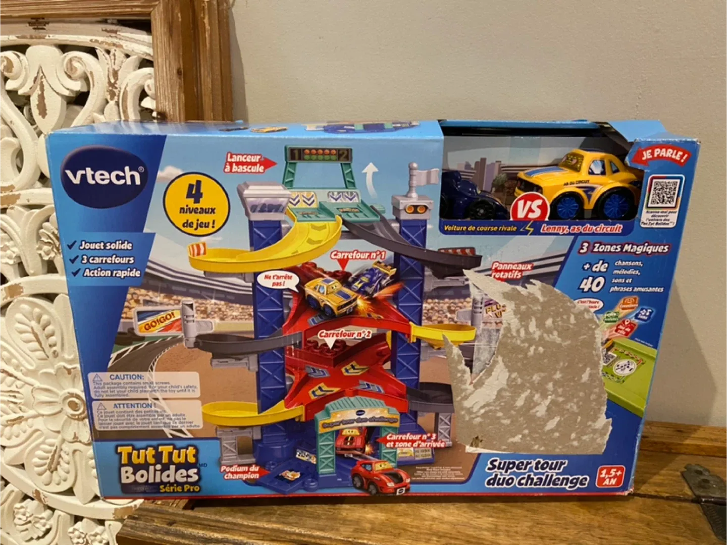 New VTech Go Go Smart Wheels Dueling Spinning Spirals Raceway image indicator(6)