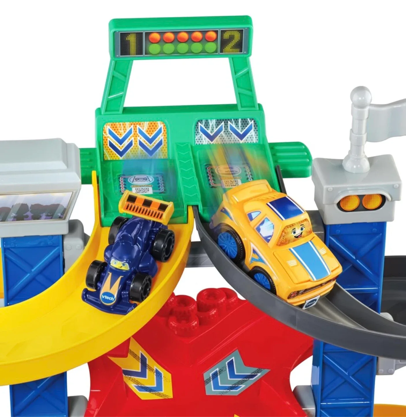 New VTech Go Go Smart Wheels Dueling Spinning Spirals Raceway image indicator(4)