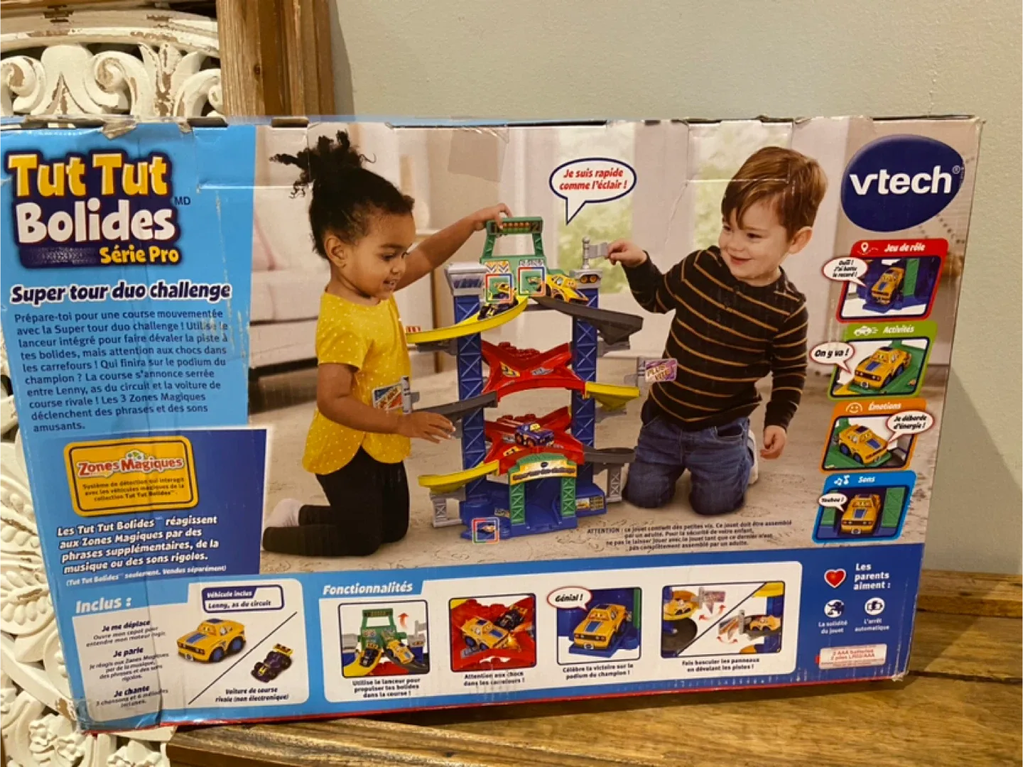 New VTech Go Go Smart Wheels Dueling Spinning Spirals Raceway image indicator(7)