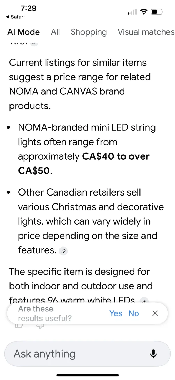 Noma Canvas 21 blossom lights LED’s indoors or outside image indicator(3)