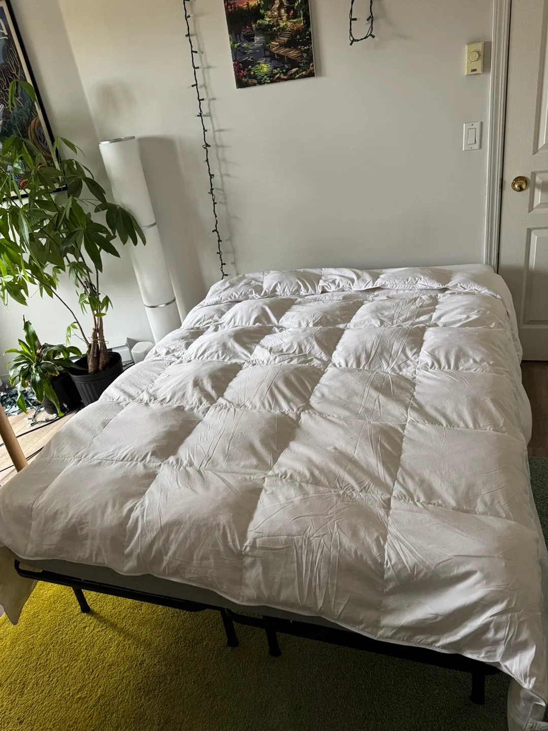 Full/Double Mattress, Bedframe & Duvet/Blanket image indicator(2)