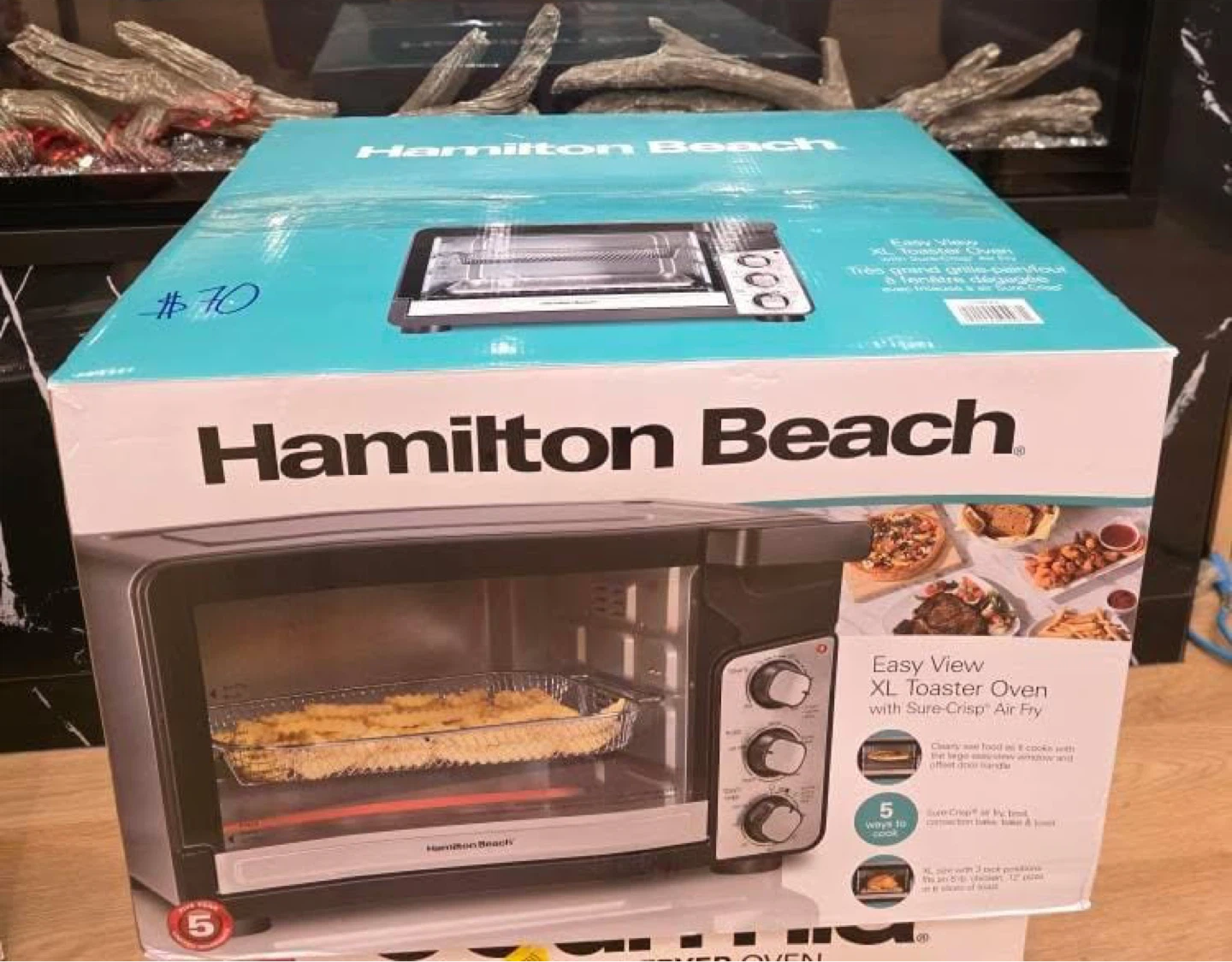 XL Toaster Oven with sure-crisp Air fry