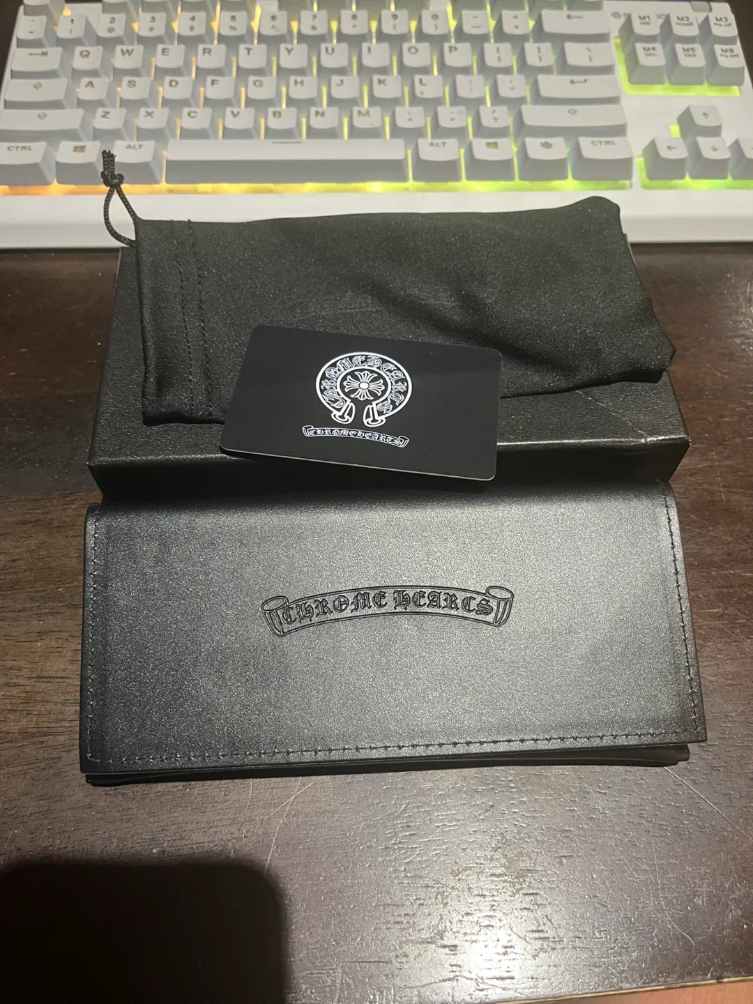 Chrome Hearts Eyeglasses - Black & Gold image indicator(3)