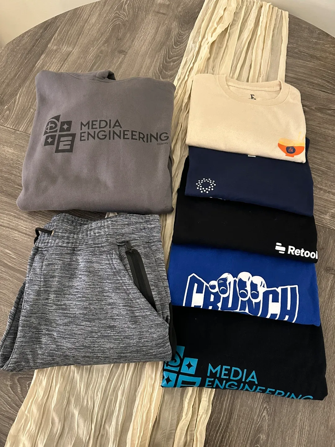 Men’s Bundle of Activewear - Tees, Hoodie, & Joggers! thumbnail