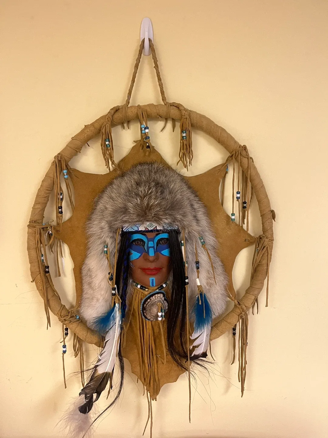 Spirit of the Mother Wolf Dream Catcher image indicator(2)