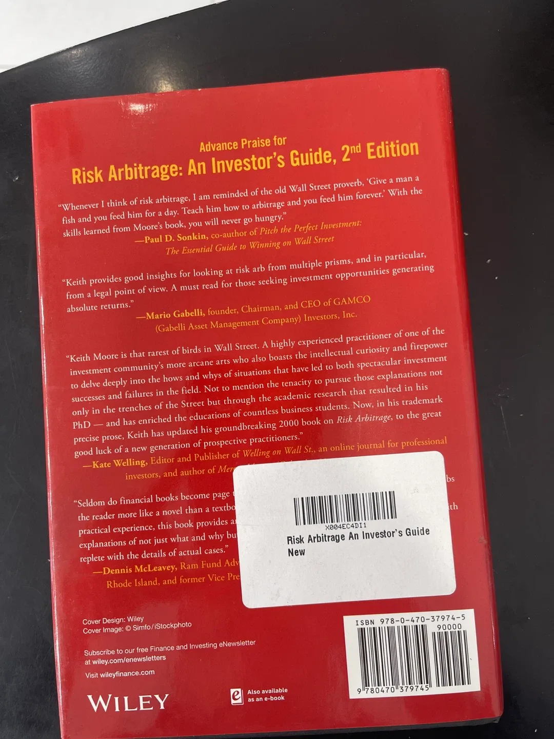 Risk Arbitrage, Second Edition by Keith M. Moore image indicator(2)