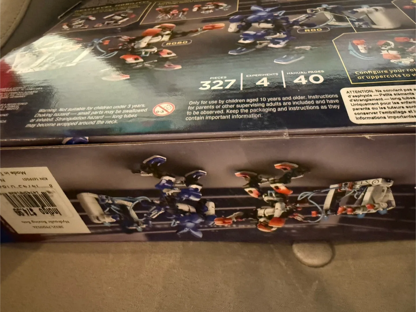 Brand New Hydraulic Boxing Bots STEM Experiment Kit image indicator(2)