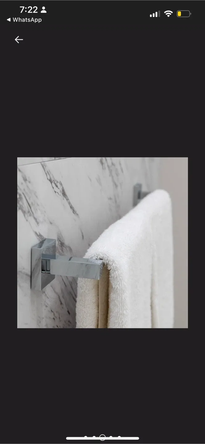 New Modern Chrome Bathroom Fixtures Set image indicator(6)