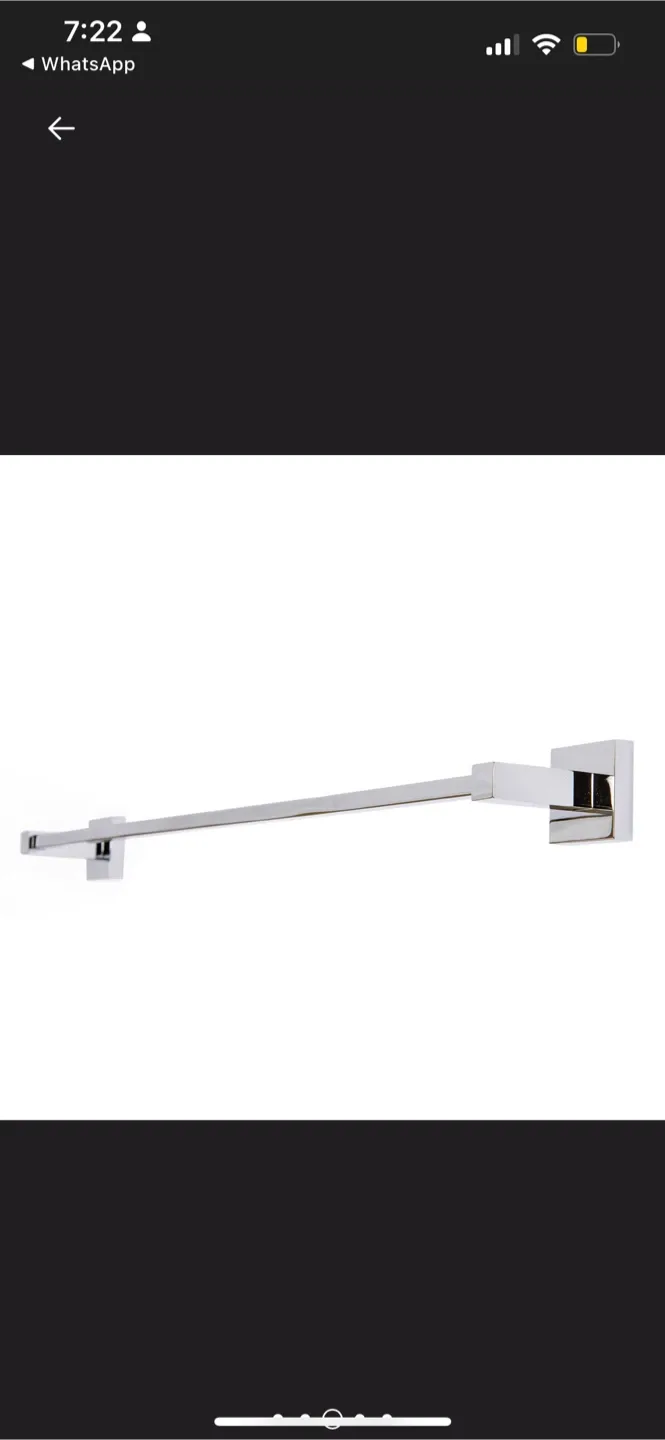 New Modern Chrome Bathroom Fixtures Set image indicator(2)