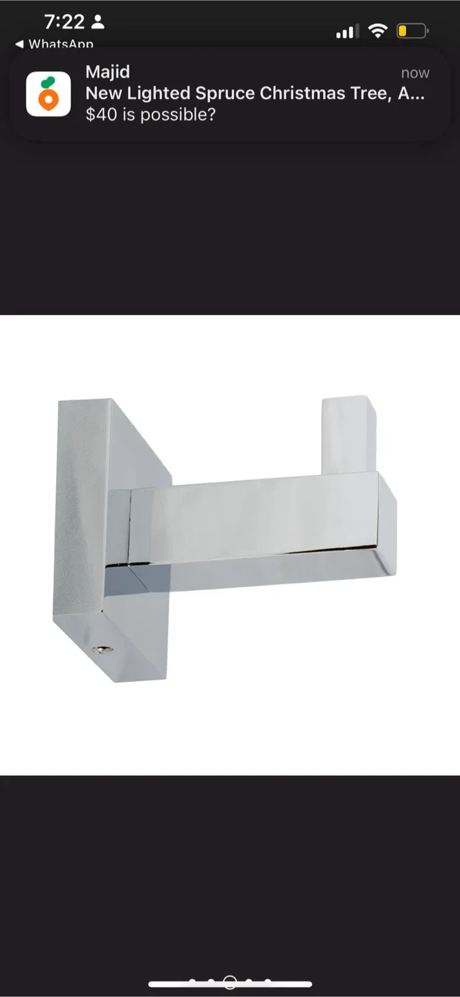 New Modern Chrome Bathroom Fixtures Set image indicator(4)