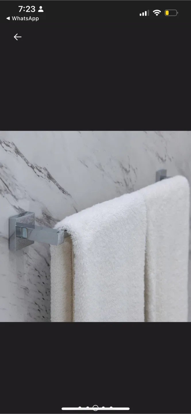 New Modern Chrome Bathroom Fixtures Set image indicator(9)