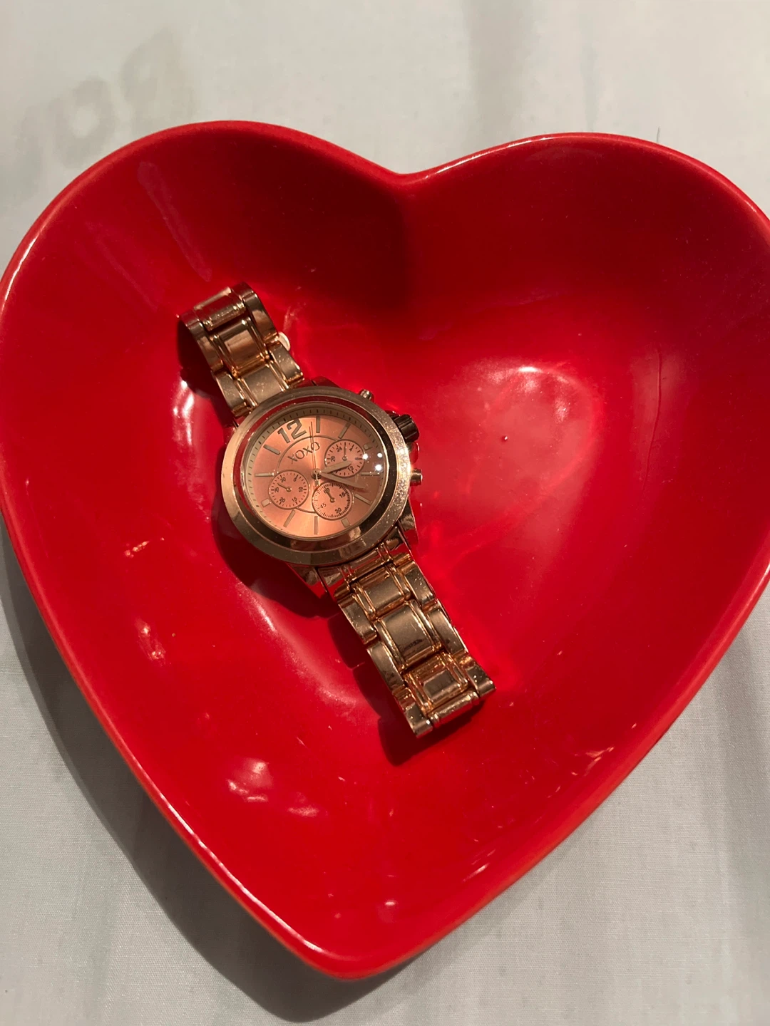 XOXO Women's Rose Gold Watch