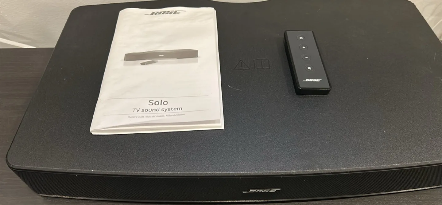 Bose Solo TV Sound System
