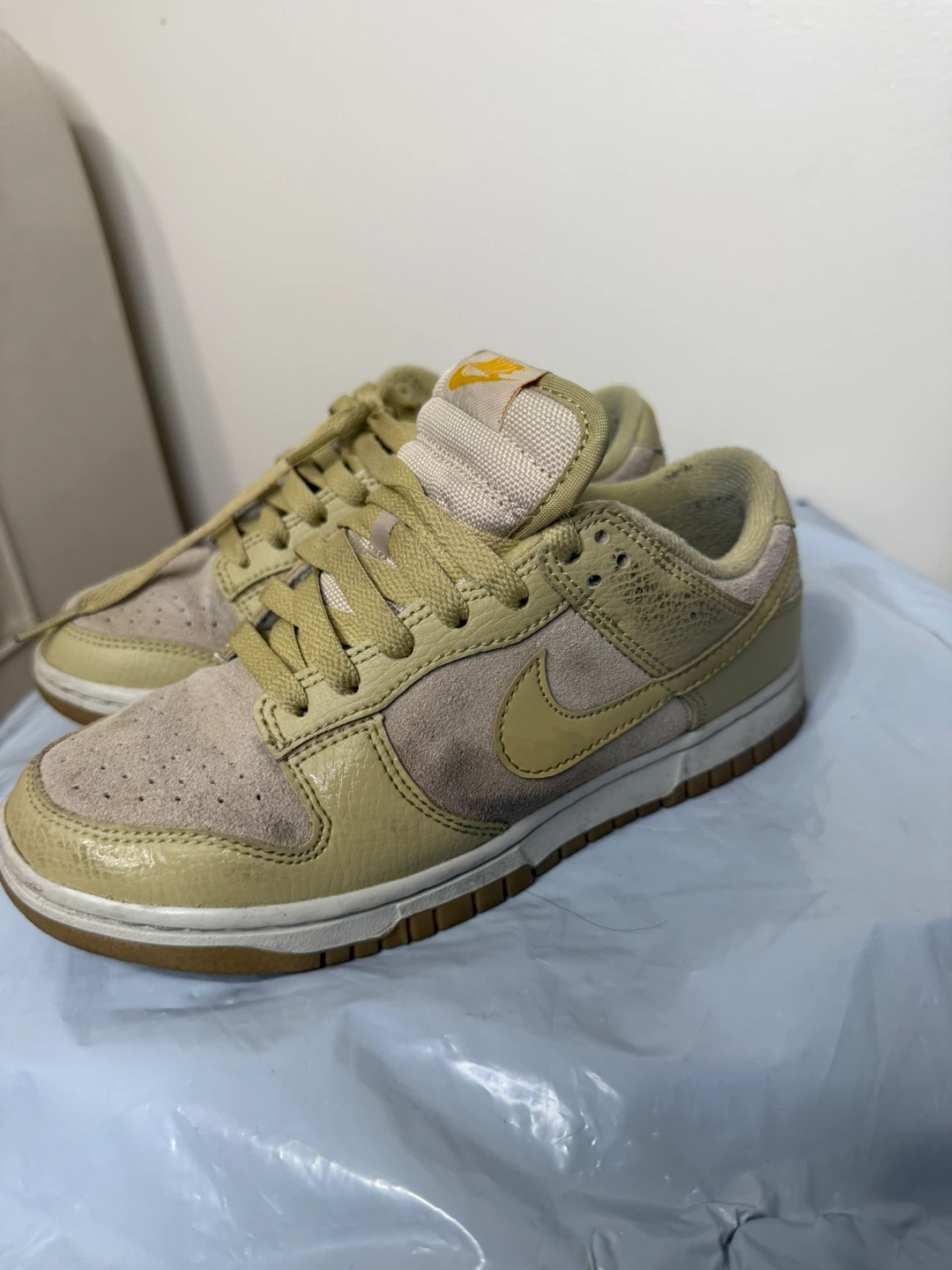 Nike Dunk Low beige Sneakers - photo 3