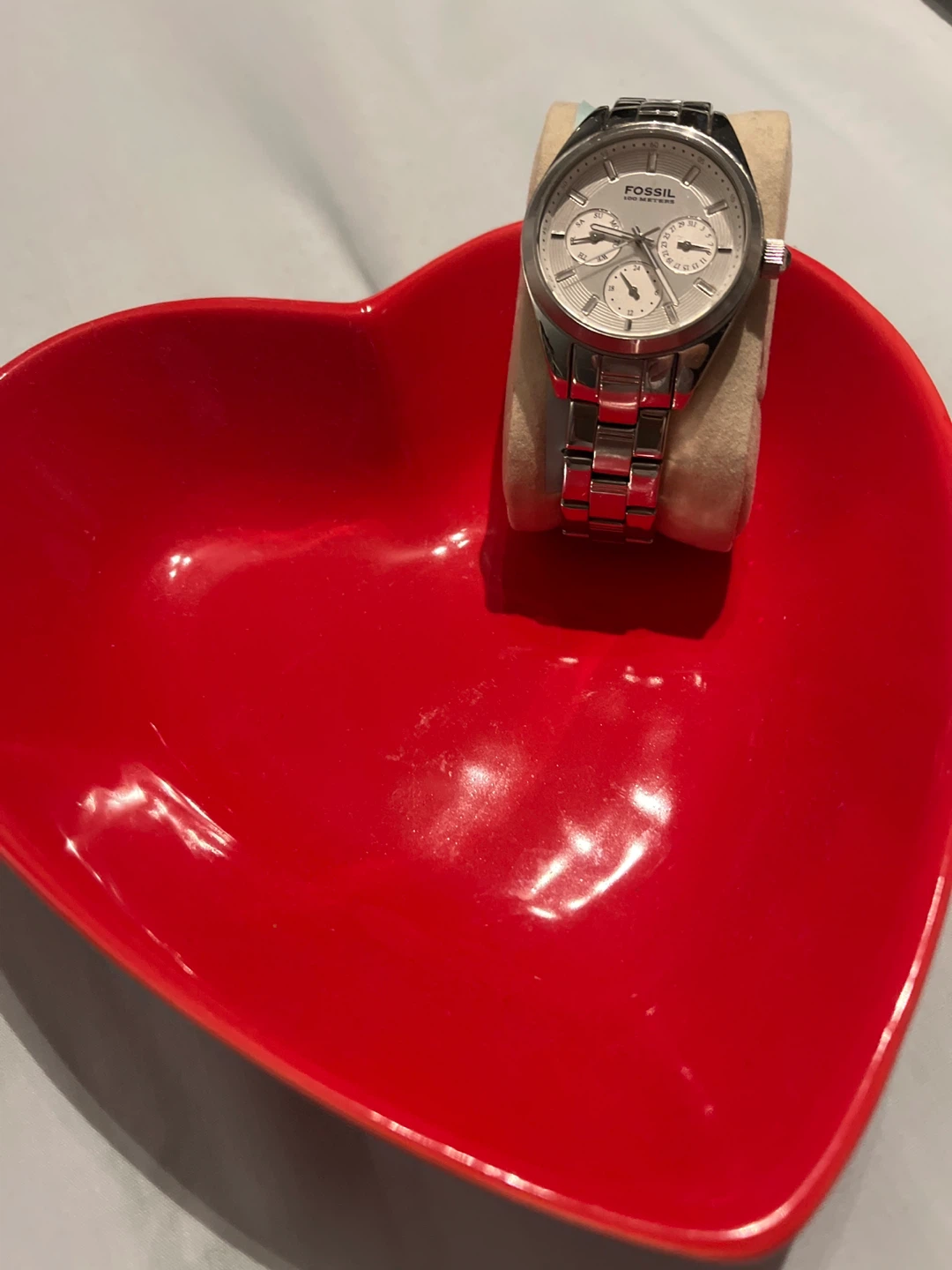 Fossil Silver unisex Watch