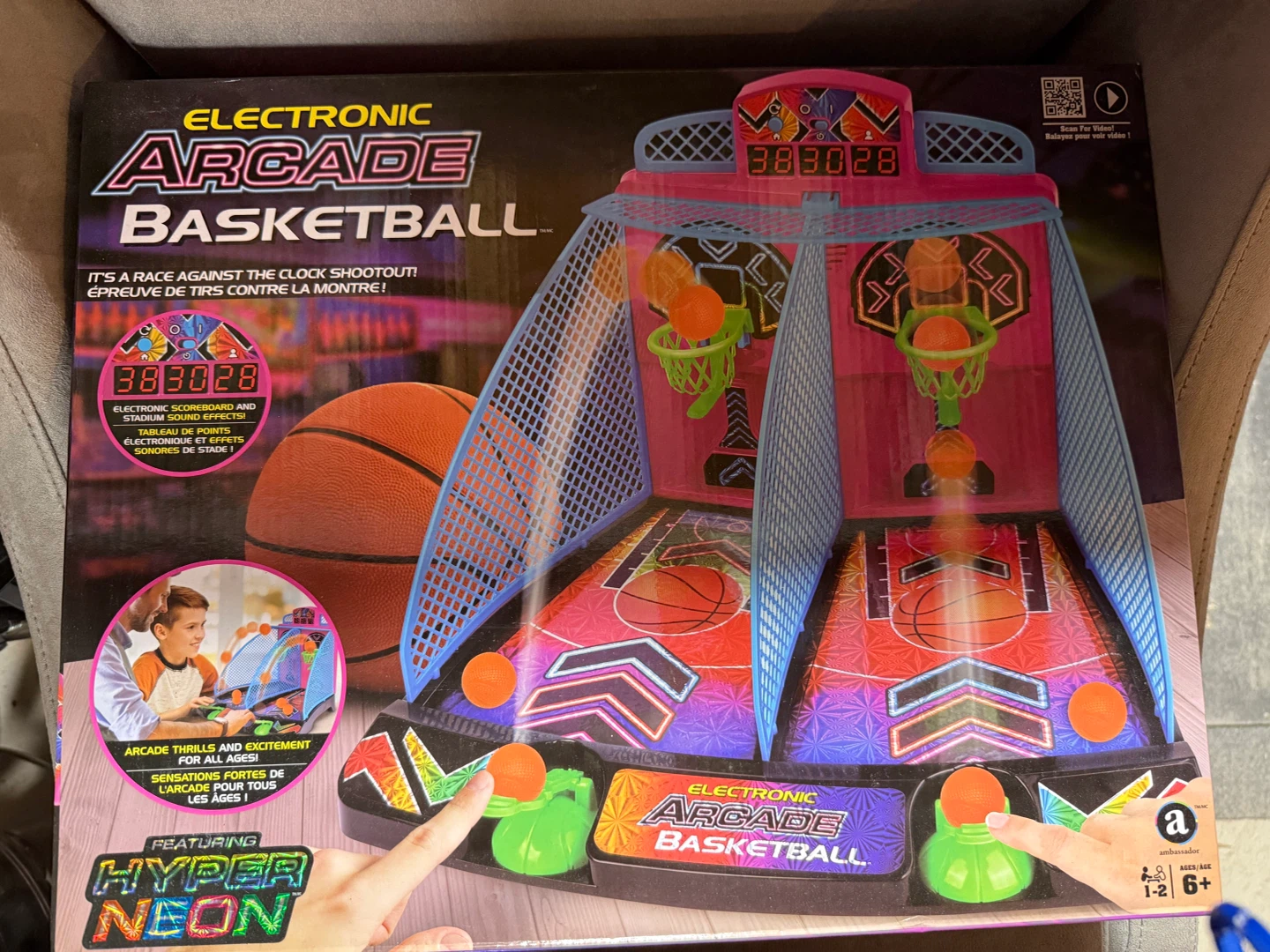 Electronic Arcade Basketball Game - New in Box