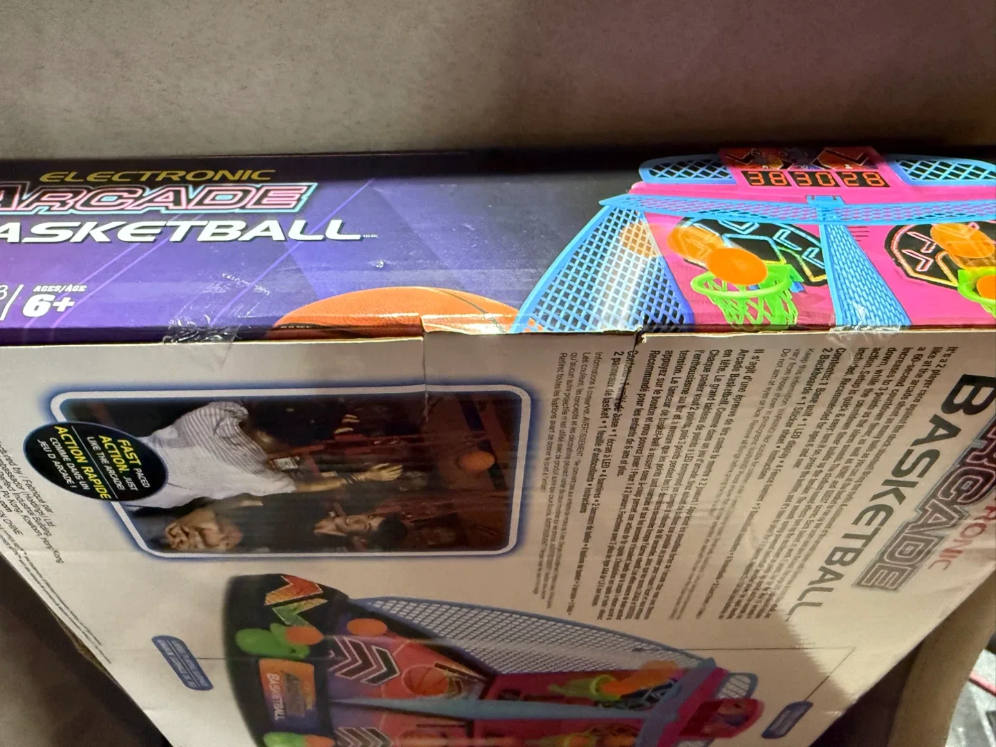 Electronic Arcade Basketball Game - New in Box image indicator(3)