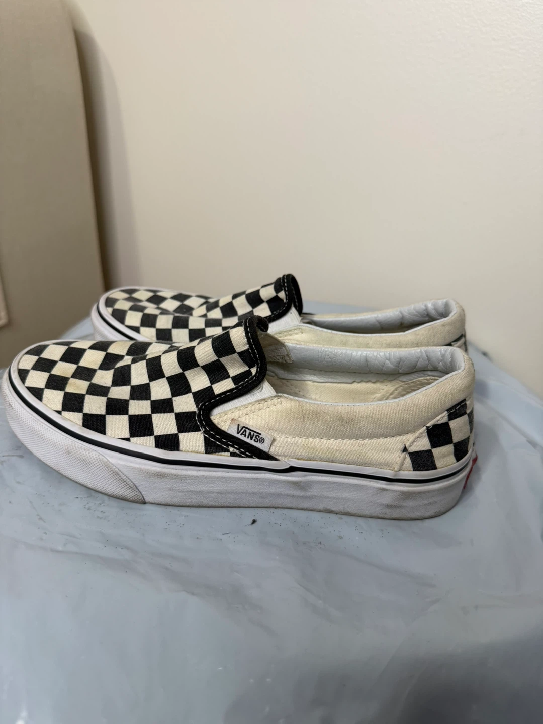 Vans Slip-On Checkerboard Shoes