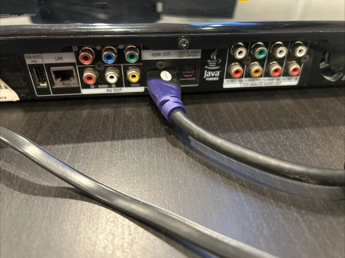 Samsung Blu-ray Disc Player BD-P3900 image indicator(6)