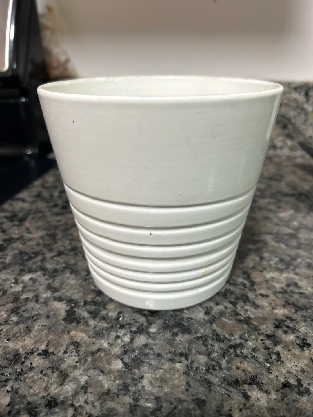 IKEA MUSKOT Flower Pot - White 🥕🥕🥕