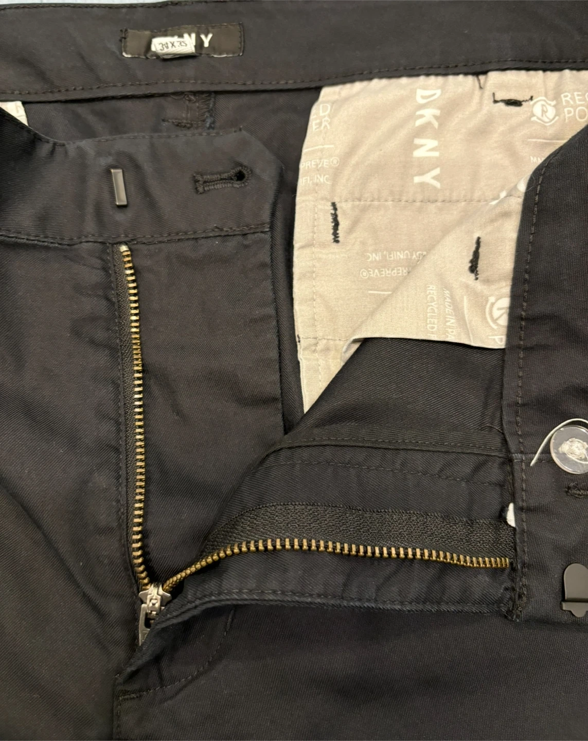DKNY Black Pants Size 34x32 - photo 4