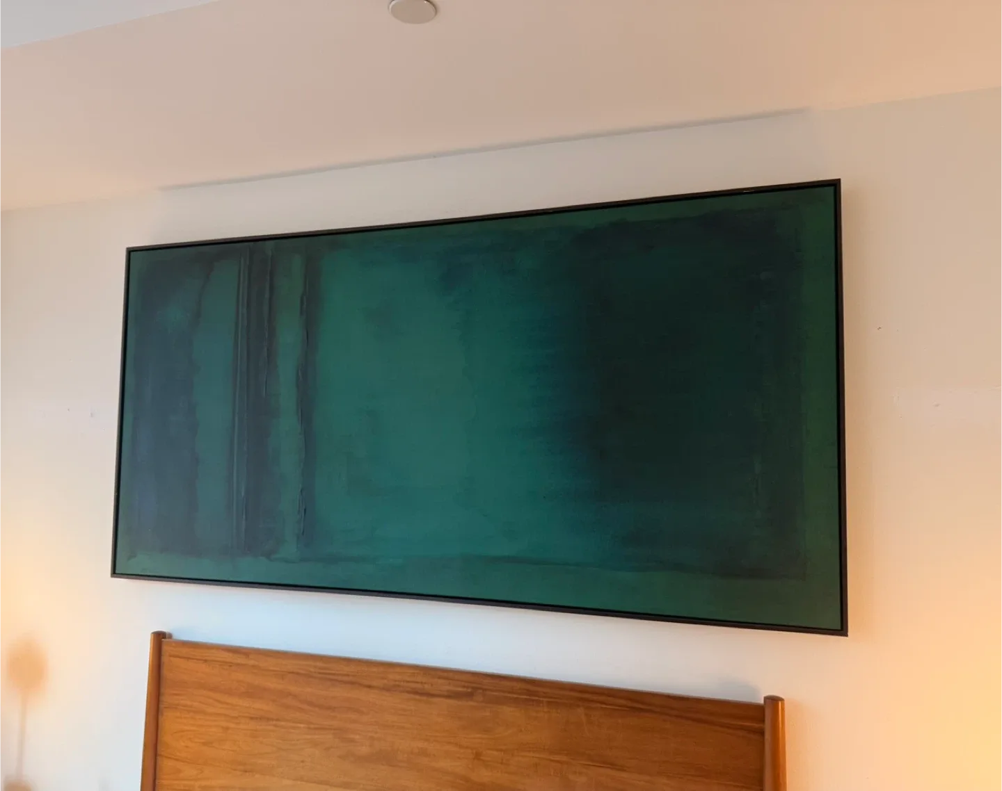 Large Abstract Emerald Framer Wall Art image indicator(3)