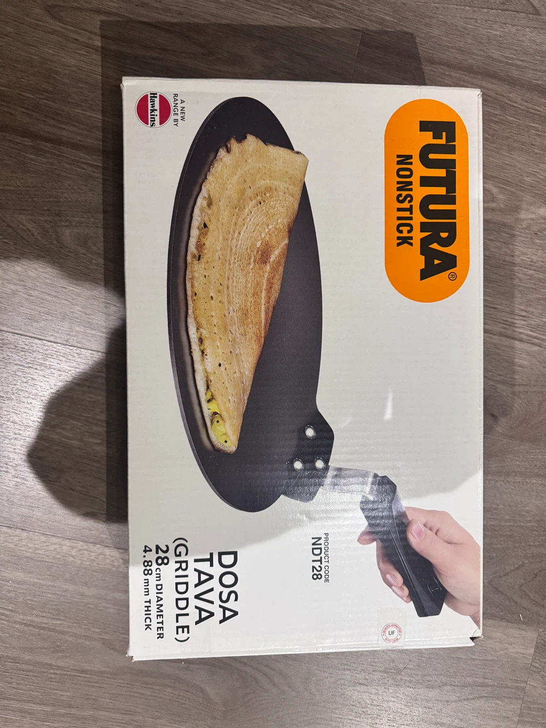 Futura Nonstick Dosa Tava Griddle 28cm