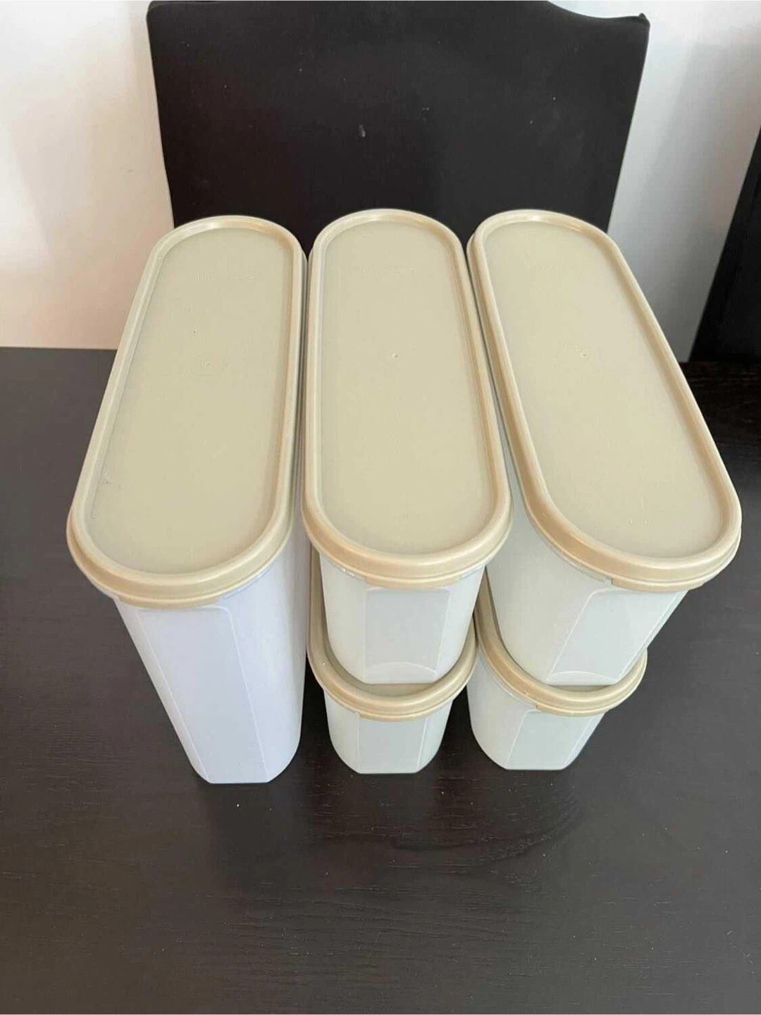 Set of (5) Tupperware Brand Modular Mates Storage Containers Set - photo 2